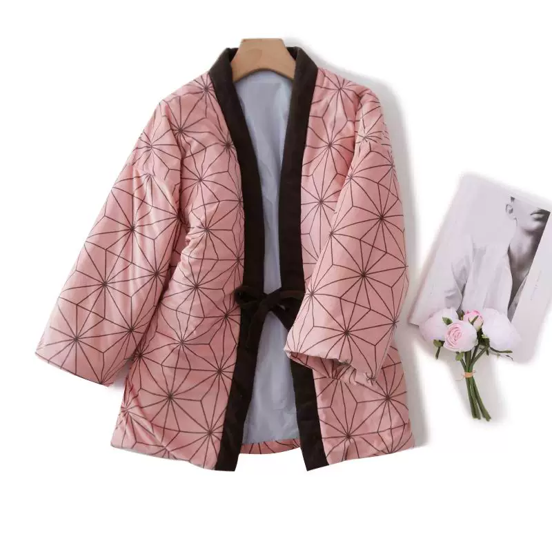 Traditional Winter Japanese Clothing - Kimono No Yaiba Anime Giapponese Haori