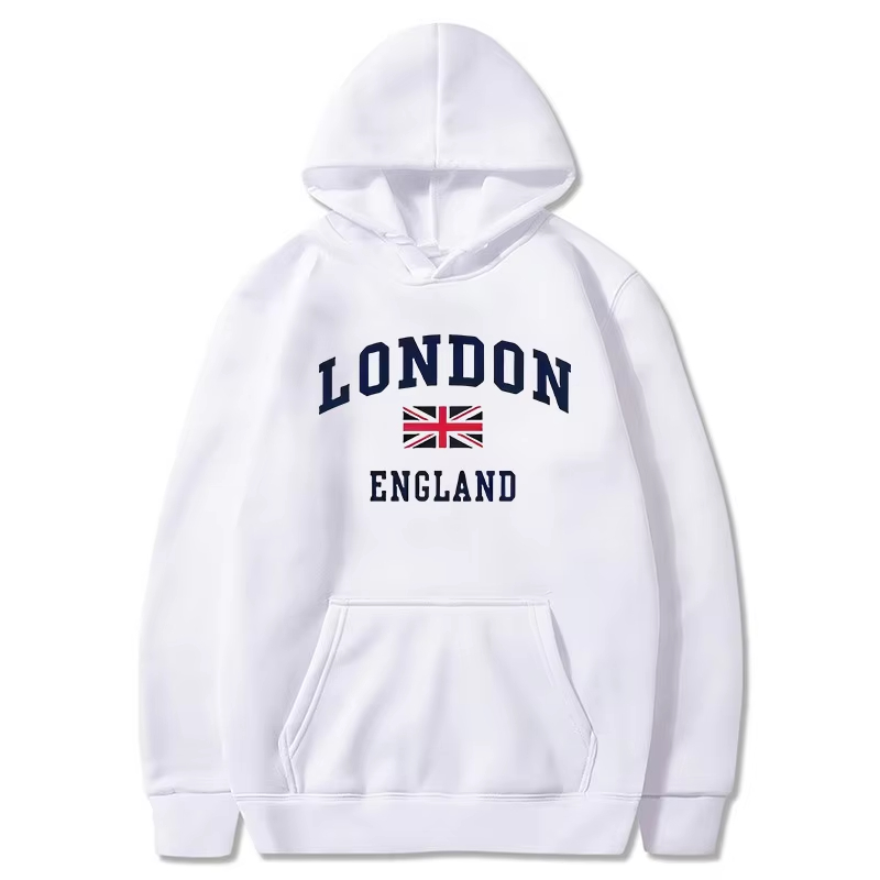 Winter Clothing London - Felpa con Cappuccio da Uomo 2026