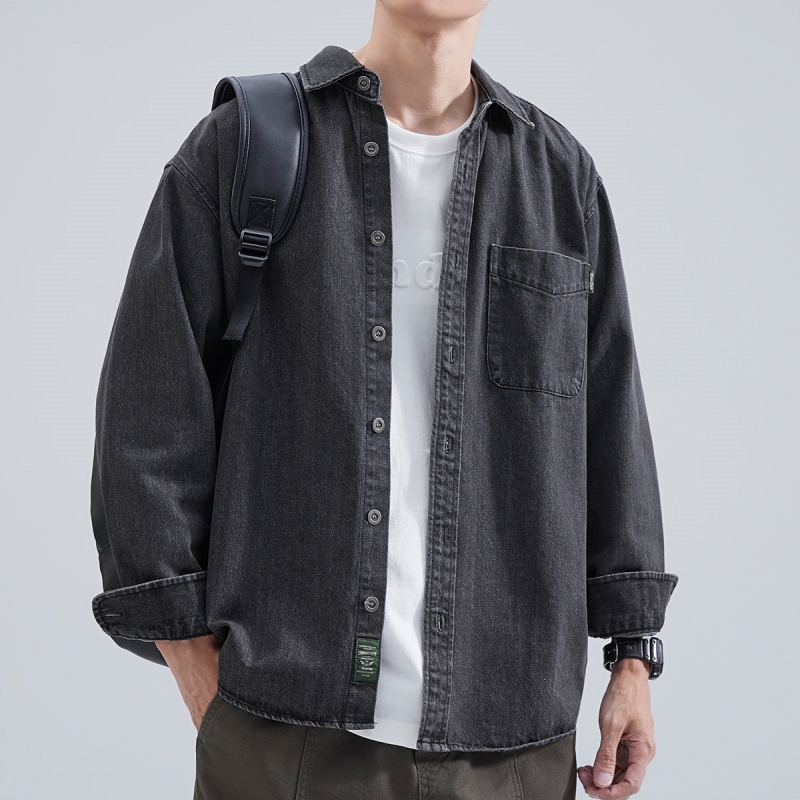 Winter Clothing Essentials - Camicia di jeans da uomo a