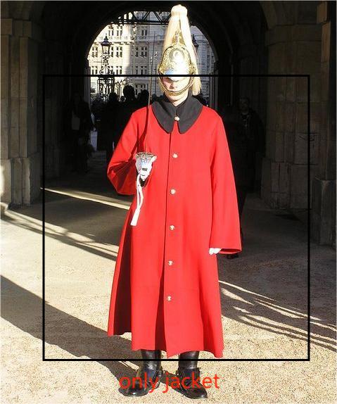 Winter Clothing London - Giacca da guardia per cavalli da
