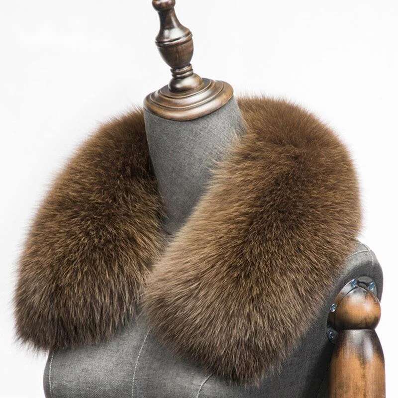 Winter Clothing Ideas - Sciarpa invernale in pelliccia di volpe