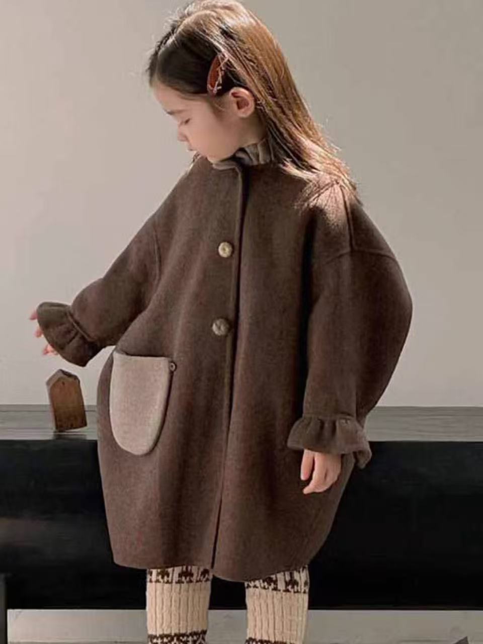 Winter Clothing For Toddlers - Cappotto di Lana per Bambine 2026