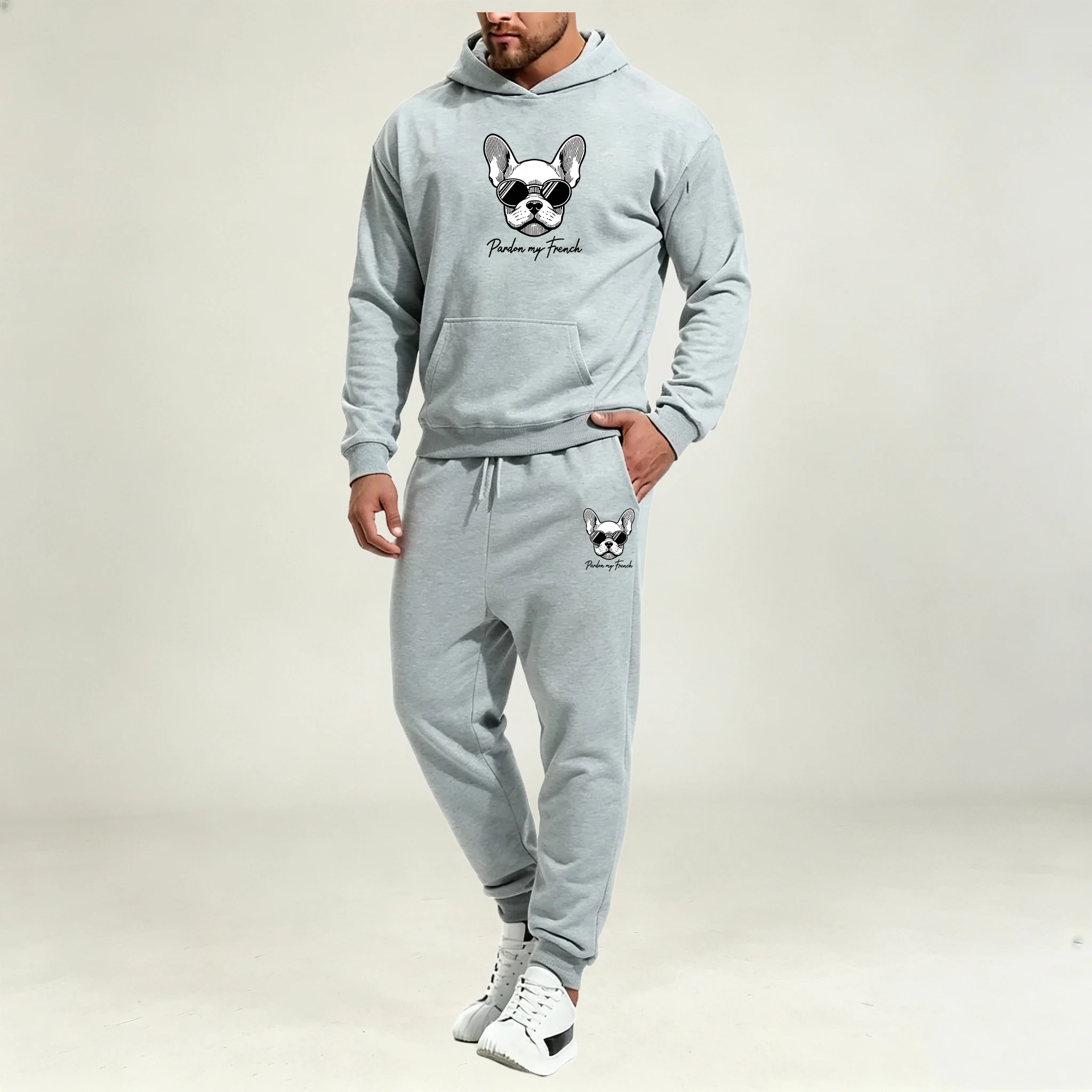Warm Winter Clothing - Completi da Uomo 2 Pezzi Autunno