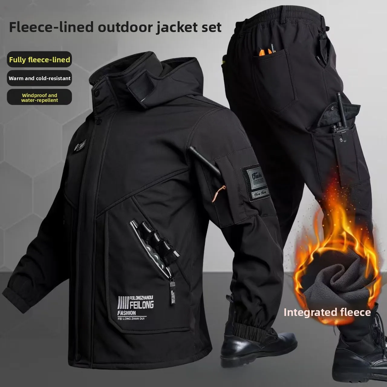 Winter Clothing Essentials - Set di Abbigliamento da Arrampicata per