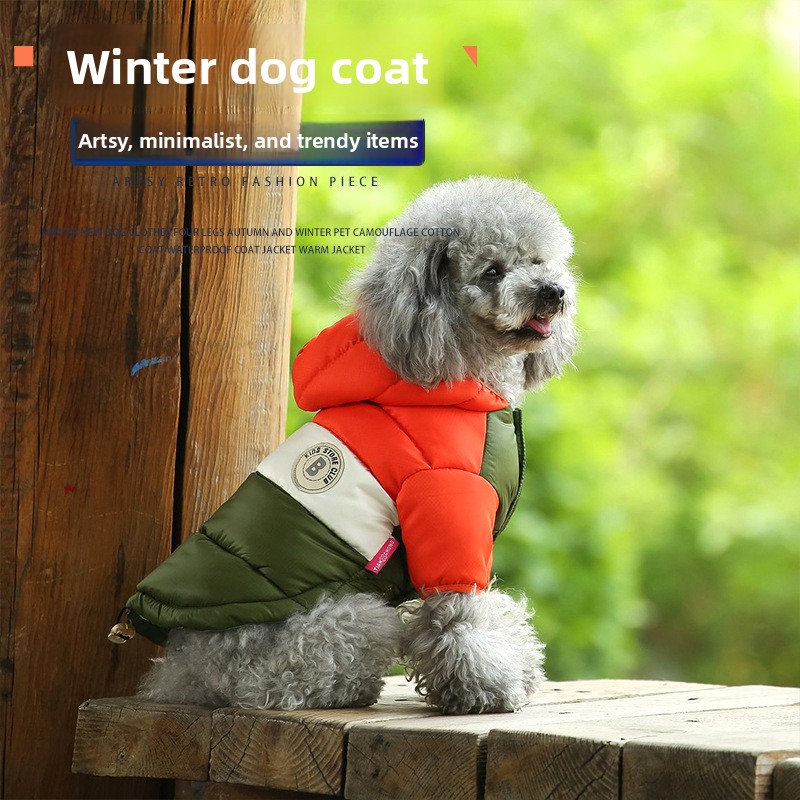 Winter Clothing Options - Gilet per animali domestici Forniture per