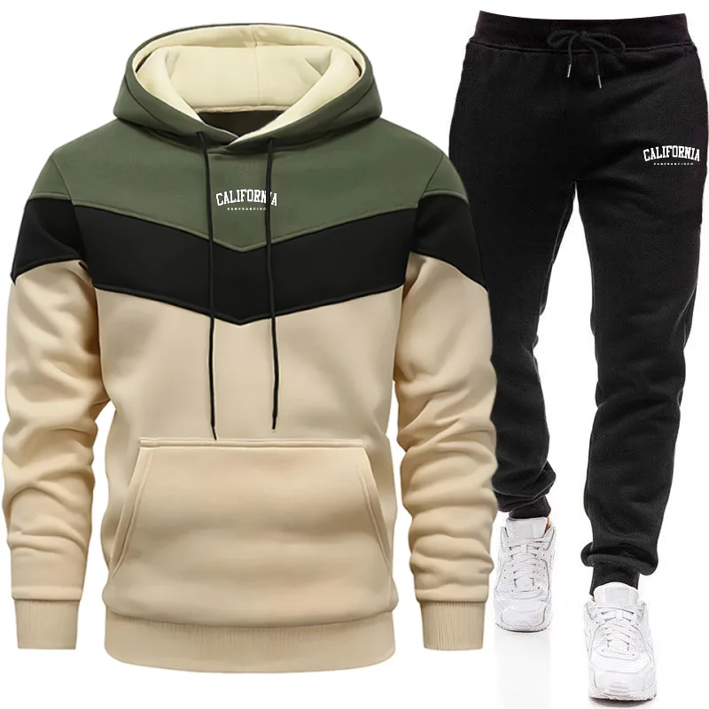 Tuta da uomo con stampa, felpa - Warm Winter Clothing recensione e prezzo