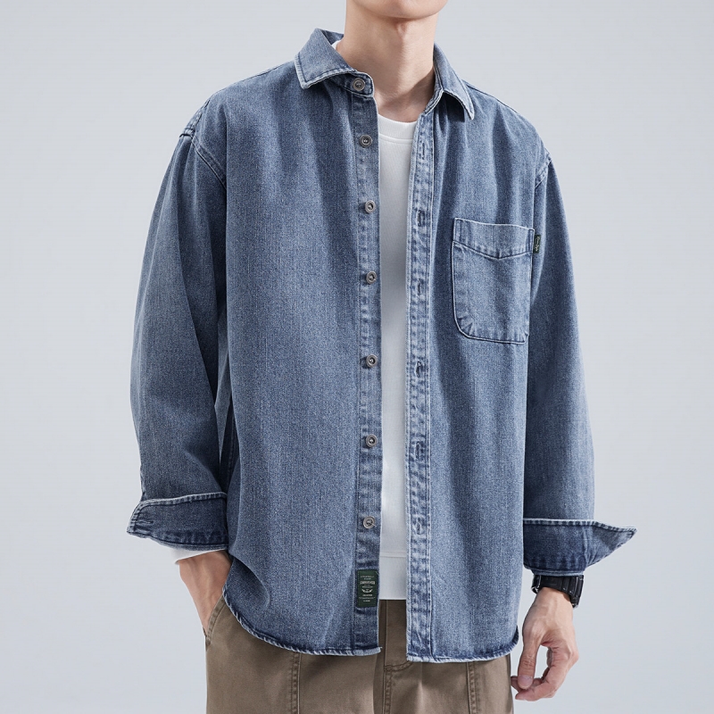 Camicia di jeans da uomo a man - Winter Clothing Essentials recensione e prezzo
