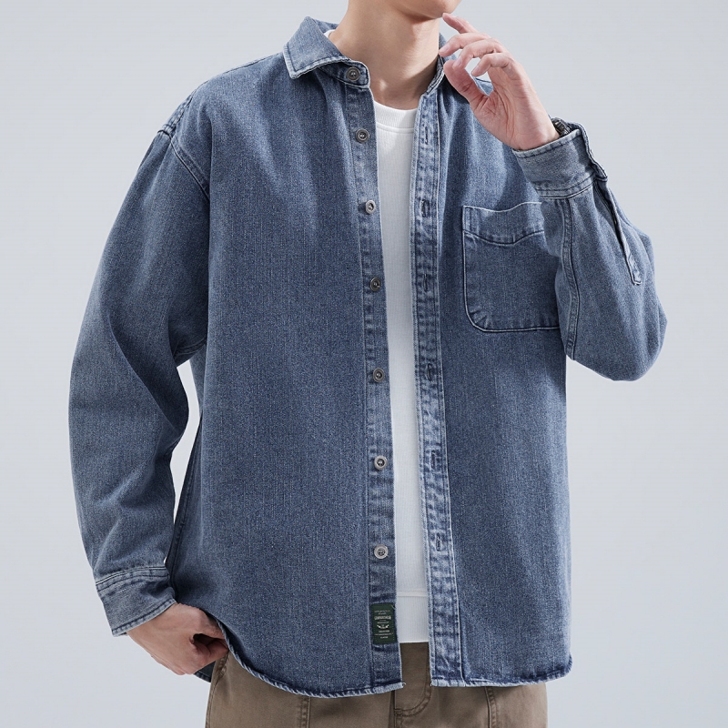 Camicia di jeans da uomo a man - Winter Clothing Essentials recensione e prezzo
