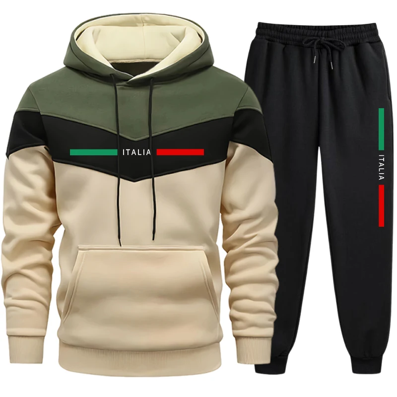 Tuta da uomo con cappuccio, di - Warm Winter Clothing recensione e prezzo