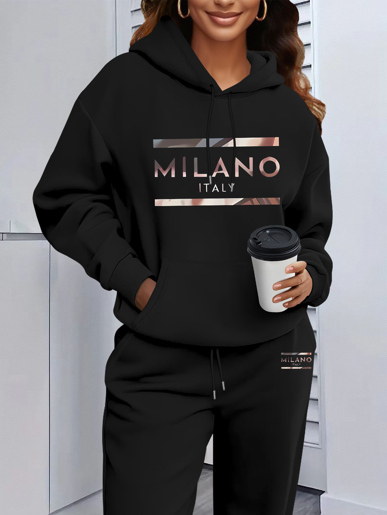 Completo da donna con felpa co - Winter Clothing Sale recensione e prezzo