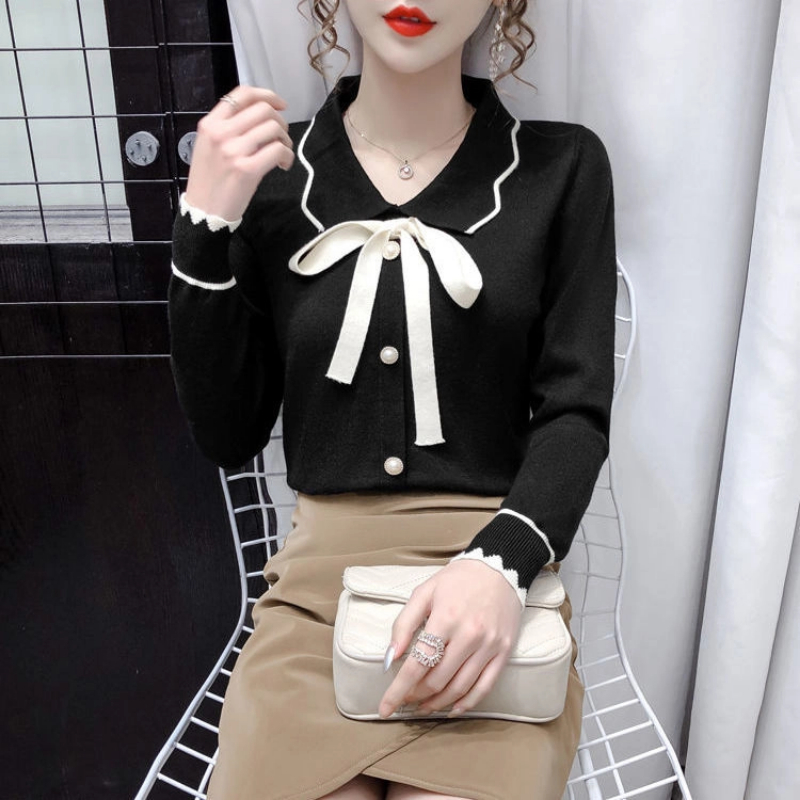 Maglioni eleganti patchwork co - Winter Clothing Korean recensione e prezzo