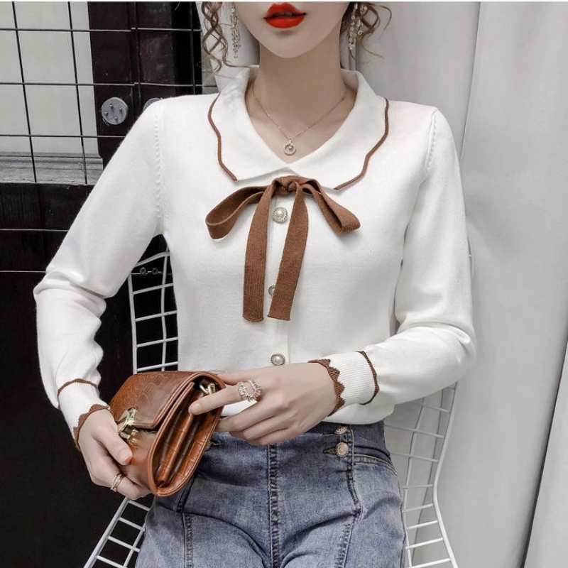 Maglioni eleganti patchwork co - Winter Clothing Korean recensione e prezzo