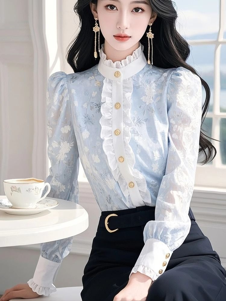 Camicia in chiffon floreale bl - Winter Clothing Trends 2025 recensione e prezzo